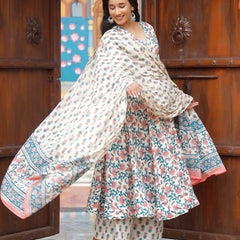 Phoolrang Cotton Suit