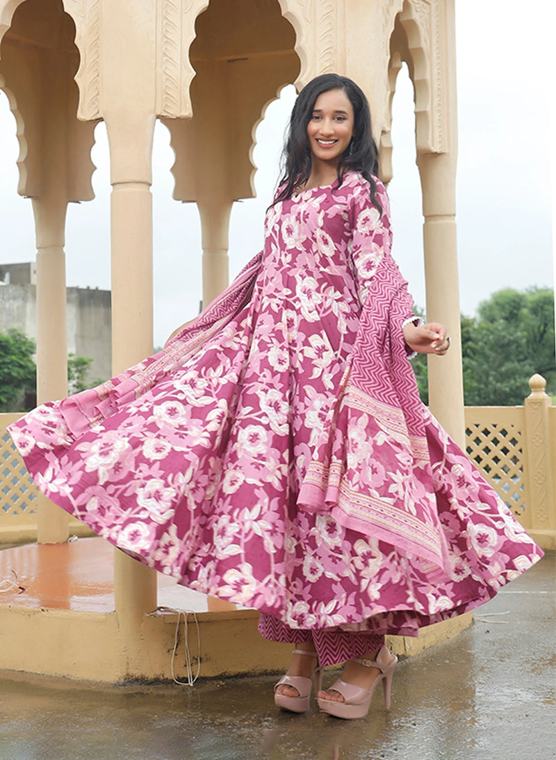 Phoolwari Cotton Suit