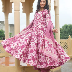 Phoolwari Cotton Suit