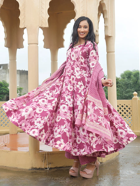 Phoolwari Cotton Suit