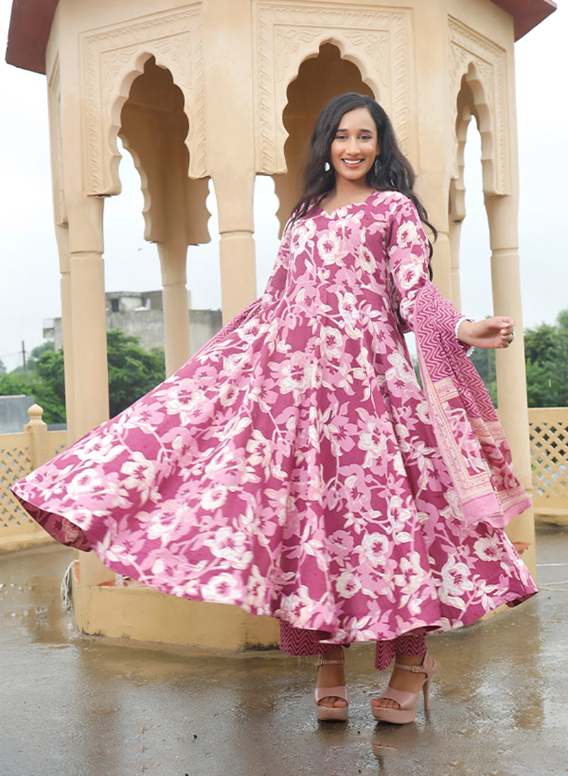 Phoolwari Cotton Suit