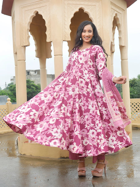 Phoolwari Cotton Suit