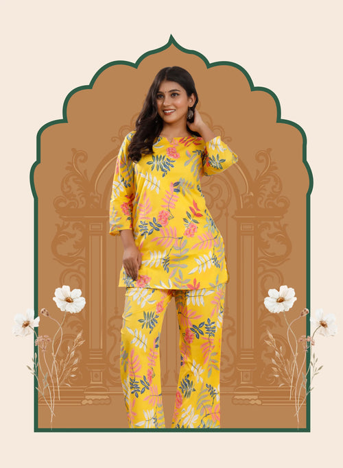 Sunleaf Cotton Co-ord sets
