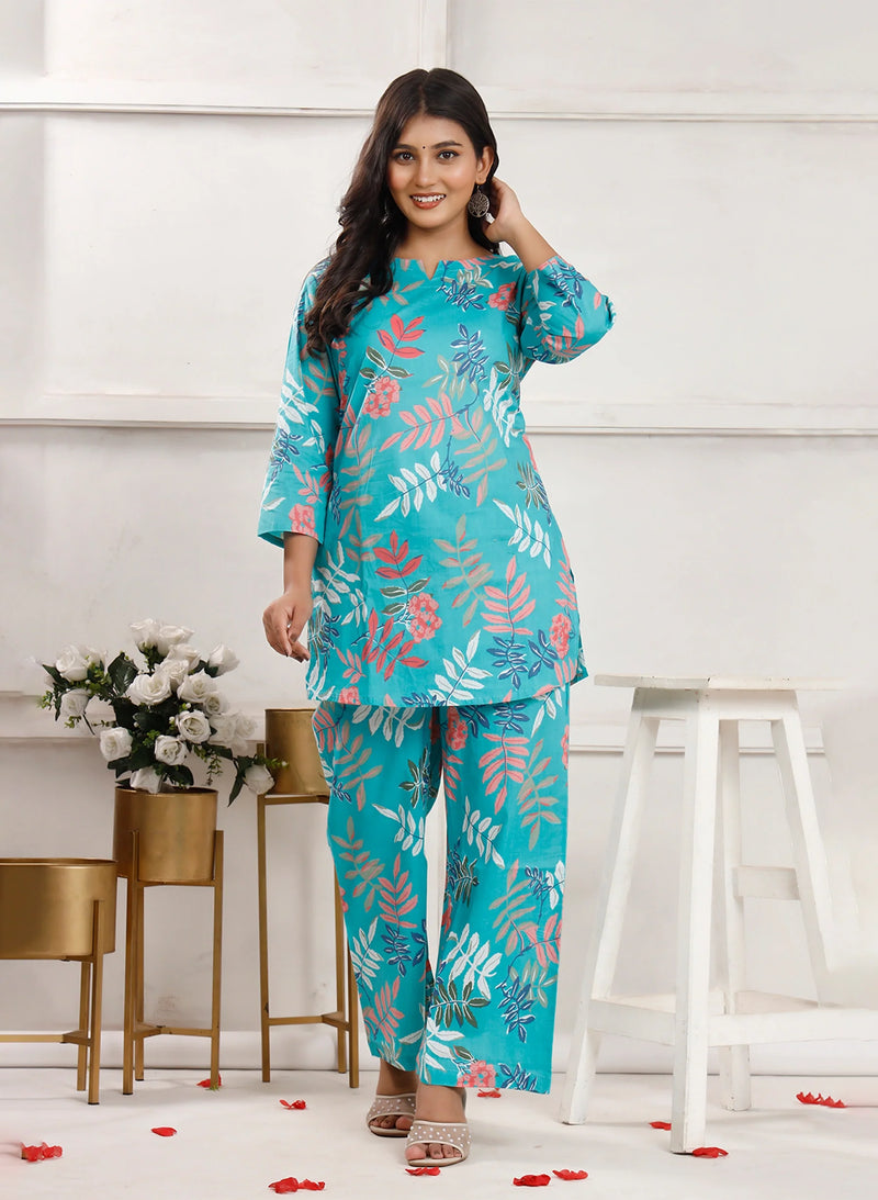 Tropic Bloom Breeze Co-ord Sets