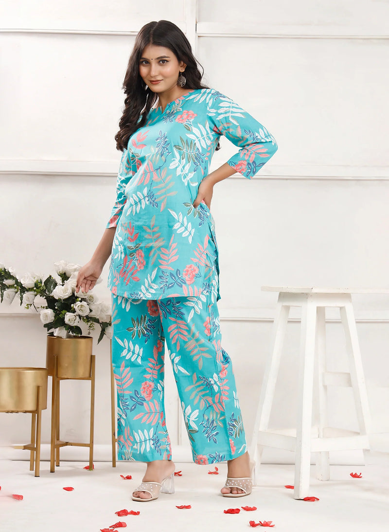 Tropic Bloom Breeze Co-ord Sets