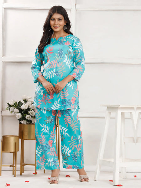 Tropic Bloom Breeze Co-ord Sets