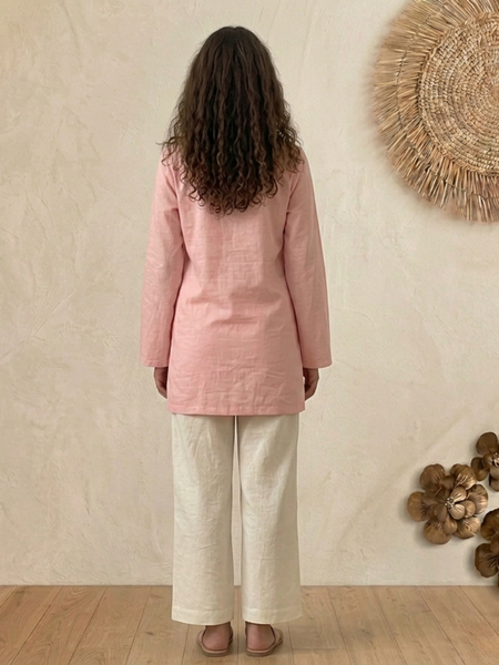 Bell Sleeve Cotton Top