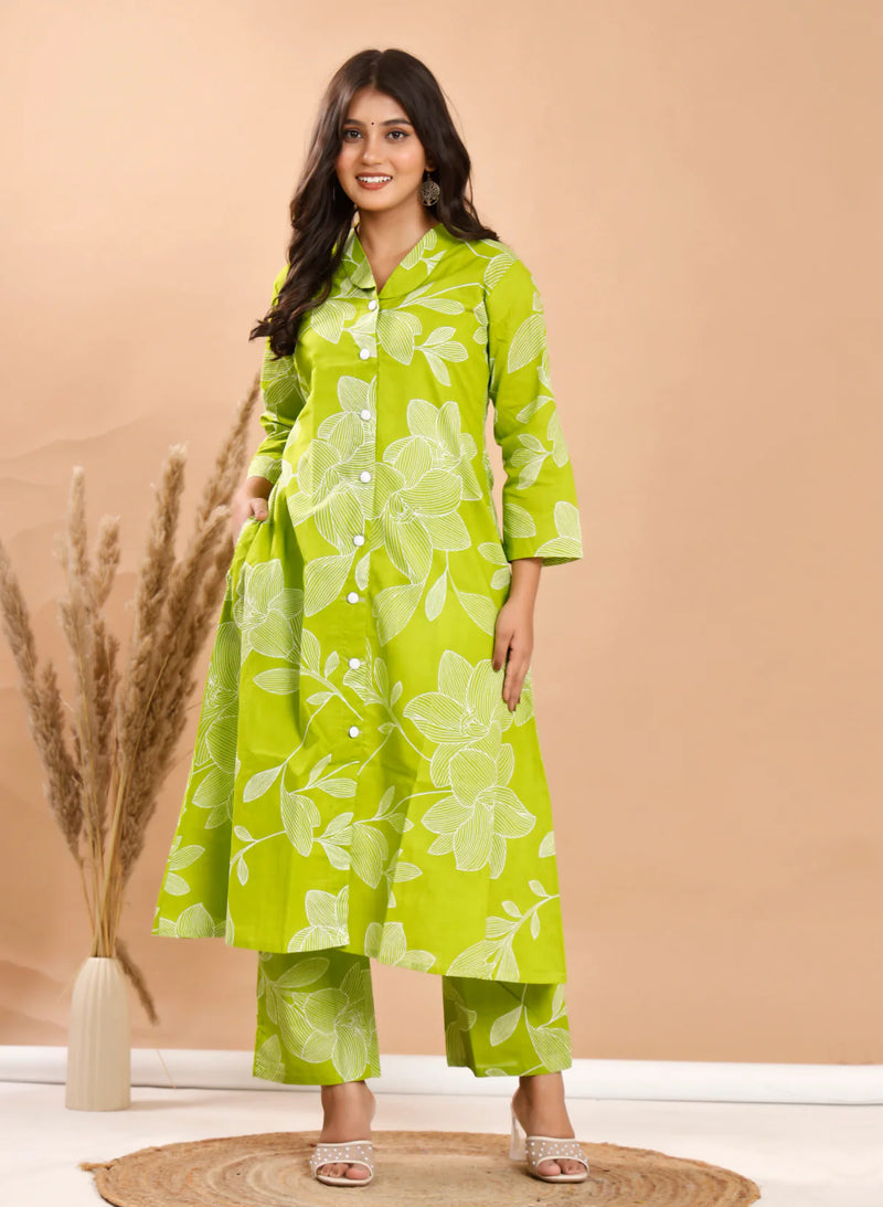 Verdant Petal Co-ord Sets