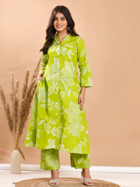 Verdant Petal Co-ord Sets