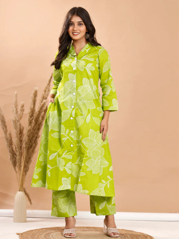 Verdant Petal Co-ord Sets