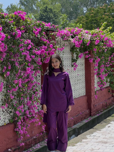 Cotton Blend Festive Suit Set