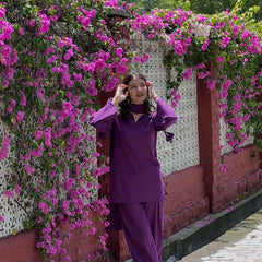 Cotton Blend Festive Suit Set