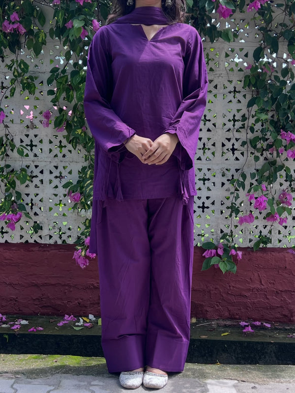 Cotton Blend Festive Suit Set